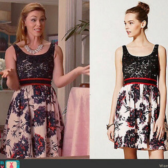 Anthropologie Dresses & Skirts - Peter Som Anthropologie Brushstroke Blossom Dress4